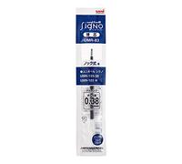 Uni Ballpoint Pen Refill for Uni-Ball Signo RT1 / RT, Blue Black, 0.38 point - UMR83.64