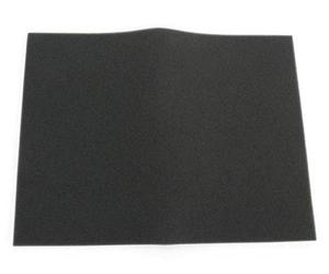 Uni Bulk Fine Foam Filter (60 PPI) - 12in. x 16in.x 3/8in. - Black BF-4