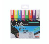 Uni Chalk Markers Medium AST PK8