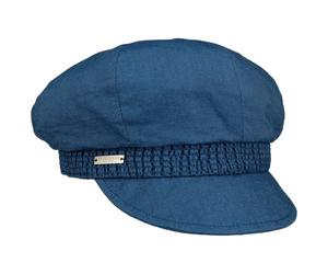 Uni Chambray Newsboy Cap by Seeberger