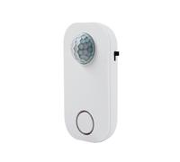 Uni-Com Motion Detector Alarm - Wireless 90dB Security Burglar Alarm with PIR Sensor, Large Detection Range, Easy Installation, Batteries & Adhesive Pads Included for Home, Work, Shed, Caravan
