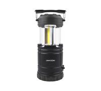 Uni-Com Spotlight & Lantern - 2 in 1 1W LED Spotlight & 3W COB Pop-Up Lantern with Adjustable Carry Handle, Easy Operation & Batteries Included for Camping, Home, DIY & Emergency Use
