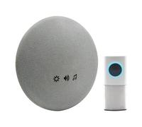 Uni-Com Extra Loud Wireless Door Chime - Portable Doorbell, 98dB Output, Extensive 200m Operating Range, 30 Different Chimes, Volume Control, Blue LED Chime Alert, 3 Operating Modes & Memory Feature