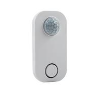 Uni-Com Motion Detector Alarm - Wireless 90dB Security Burglar Alarm with PIR Sensor, Large Detection Range, Easy Installation, Batteries & Adhesive Pads Included for Home, Work, Shed, Caravan