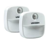Uni-Com Sensor Lights - White (Pack of 2)