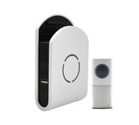 Uni-Com Plug-In Door Chime With Usb Charger 98443GB+ W96001