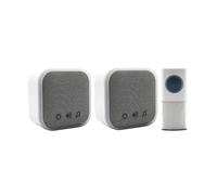 Uni-Com Portable And Plug-In Door Chime Set Multi Colour (White)
