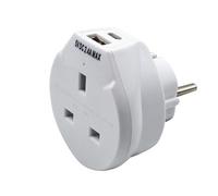 Uni-Com Travel Socket With Usb Charger TM5UC