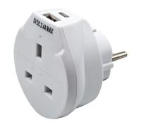 Uni-Com Travel Socket With Usb Charger TM5UC