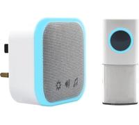 Uni-Com Wireless Plug-in Door Chime, 150m Operating Range, 30 Different Chimes,
