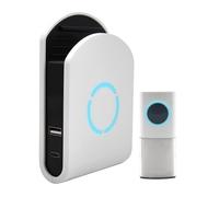 Uni-Com Plug-In Door Chime With Usb Charger 98443GB+ W96001