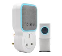 Uni-Com Plug-Through Door Chime 98520GB + W96001