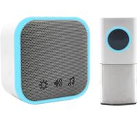 Uni-Com Wireless Portable Door Chime, 150m Operating Range, 30 Different Chimes