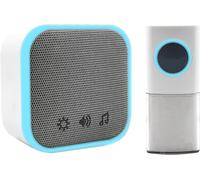 Uni-Com Wireless Portable Door Chime, 150m Operating Range, 30 Different Chimes