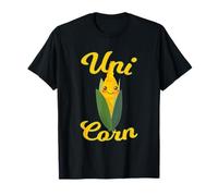 Uni Corn Cob With Horn Veggie Lover Funny Corn Gift T-Shirt
