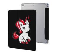 Uni-corn Cute Protective Case Compatible for IPAD 2017/2018/Air1/Air2 (9.7in) Trifold Tablet Cover Non-Slip Cases