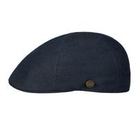 Uni Duck Linen Flat Cap by Balmoral