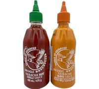 Uni-Eagle Sriracha Sauce - Hot Chilli & Mayo 430ml (Pack of 2)