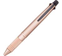 uni Jetstream 4&1 Metal Edition, 0.5mm Ballpoint Pen (Black, Red, Blue, Green) and 0.5mm Mechanical Pencil, Pink Gold (MSXE52000A05.74)