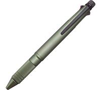 uni Jetstream 4&1 Metal Edition, 0.5mm Ballpoint Pen (Black, Red, Blue, Green) and 0.5mm Mechanical Pencil, Dark Green (MSXE52000A05.7) (MSXE5200A5.7)