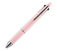 Uni Jetstream 4&1 Multifunction Ballpoint Pen MSXE5-1000, 0.38mm Oil-Based Inks (Black/Red/Blue/Green) & 0.5mm Mechanical Pencil, Soft Pink, MSXE510003866