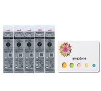 Uni Jetstream EDGE 0.28mm Ballpoint pen refills(SXR-203-28 Black) 5-pack/amazdone Sticky Notes Value Set