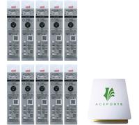 Uni Jetstream Edge 0.28mm Black Ink 10 Refills (SXR20328.24), Sticky Notes Value Set