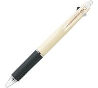 Uni Jetstream Multi Pen 2and1, 0.5mm Ballpoint Pen (Black, Red) + 0.5mm Mechanical Pencil, Ivory Body (MSXE350005.46)