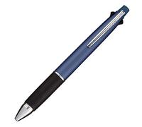 uni Jetstream Multi Pen 4 and 1, 0.38mm Ballpoint Pen (Black, Red, Blue, Green) and 0.5mm Mechanical Pencil, Body, Navy (MSXE5100038.9)