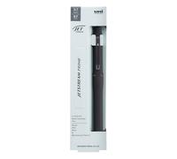 Uni Jetstream Prime 3&1 Multifunction Ballpoint Pen, Equipped with 0.7mm Oil-Based Ink (Black, Red, Blue), 0.5mm Mechanical Pencil, Metal Body, Black, MSXE455007.24