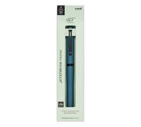Uni Jetstream Prime Rotational Twist-Action 3-Color Ballpoint Pen, Equipped with 0.5mm Lite Touch Ink (Black, Red, Blue), All-Metal Barrel, Ivy Green, SXE3LPR05.39