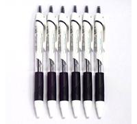 Uni Jetstream Standard Ballpoint Pen, 0.5 mm, Black Ink, White Body, 6 pens per Pack (Japan Import) [Komainu-Dou Original Package] by Uni-ball