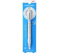 uni Kuru Toga KS Mechanical Pencil, Stationery | 0.3 mm | Light Gray [M3-KS]