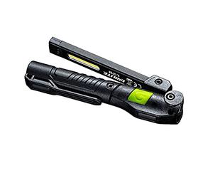 Uni-Lite IL-175R High Grade LED Slim Folding Pocket Inspection Lights | 175 Lumen | Additional Rear & Top Torch | Strong Magnetic Base
