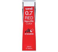 Uni Mechanical Pencil Lead Nano Dia Color 0.7mm, Red(U07202NDC.15)