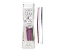 Uni Mechanical Pencil Lead NanoDia Color Assorted 0.5mm 20leads