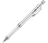 Uni Mitsubishi Pencil Mechanical Pencil Alpha Gel 0.5 Soft Slim White - Ideal For Comfortable Writing