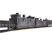 Uni-Model 1/72 Germany PZ-27 Armored Train Trophy Components Plastic Model UU72709 (Military Vehicle)