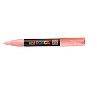Uni : Posca Marker : PC-1M : Extra-Fine Bullet Tip : 0.7mm : Light Pink