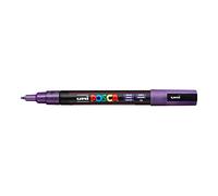 Uni Pc-3M Posca Marker Glitter Violet