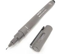 Uni Pin Fineliner Drawing Pen - 0.1mm Nib - Light Grey Ink - Single