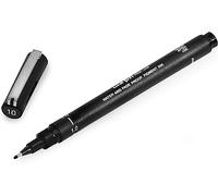 Uni Pin Fineliner Drawing Pen - Black Ink - 1.0mm Nib - Single