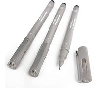Uni Pin Fineliner Drawing Pen - Light Grey Tone - 0.1mm - Pack of 3