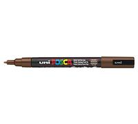 Uni : Posca Marker : PC-3M : Fine Bullet Tip : 0.9 - 1.3mm : Brown