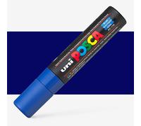 Uni-Ball 186351 - POSCA marker met extra brede rechthoekige punt, donkerblauw