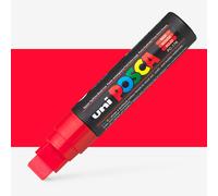 Uni : Posca Marker : PC-17K : Extra Broad Chisel Tip : 15mm : Red
