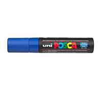 Uni-Ball 186351 - POSCA marker met extra brede rechthoekige punt, donkerblauw
