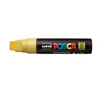 Uni Posca Marker PC-17K Paint Glass Pen Broad Chisel Tip 15mm Yellow