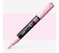 Uni : Posca Marker : PC-1M : Extra-Fine Bullet Tip : 0.7mm : Light Pink