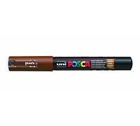 Uni Posca Marker PC-1M Paint Glass Pen Bullet Tip 1.0mm Brown